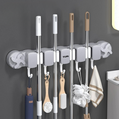 Wall-Mounted Mop Holder