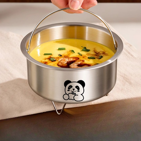 Panda Steam Handle Bowl