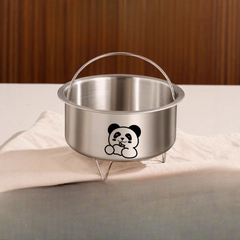 Panda Steam Handle Bowl