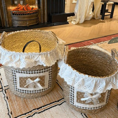 Vintage Style Storage Basket