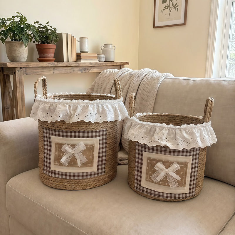 Vintage Style Storage Basket