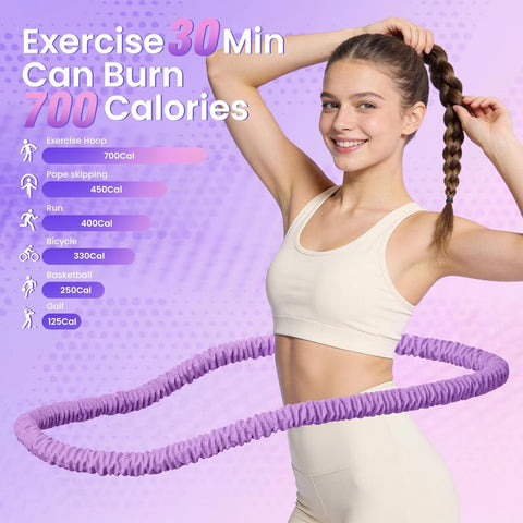 Foldable Weighted Hoop