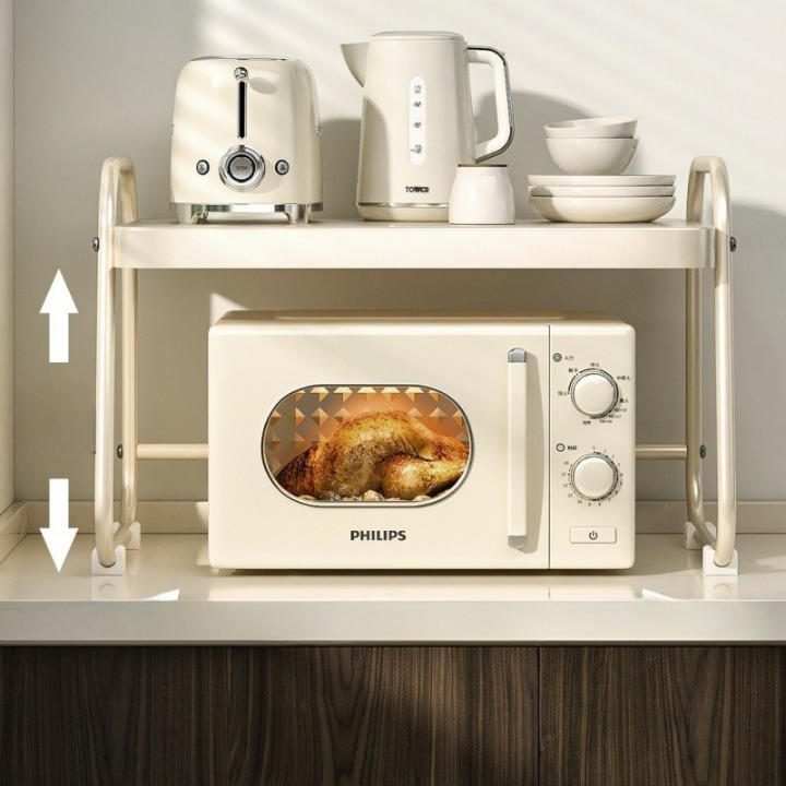 Multi Use Microwave Storage Rack
