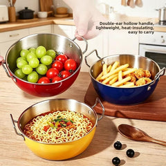 Colorful Steel Bowl Set