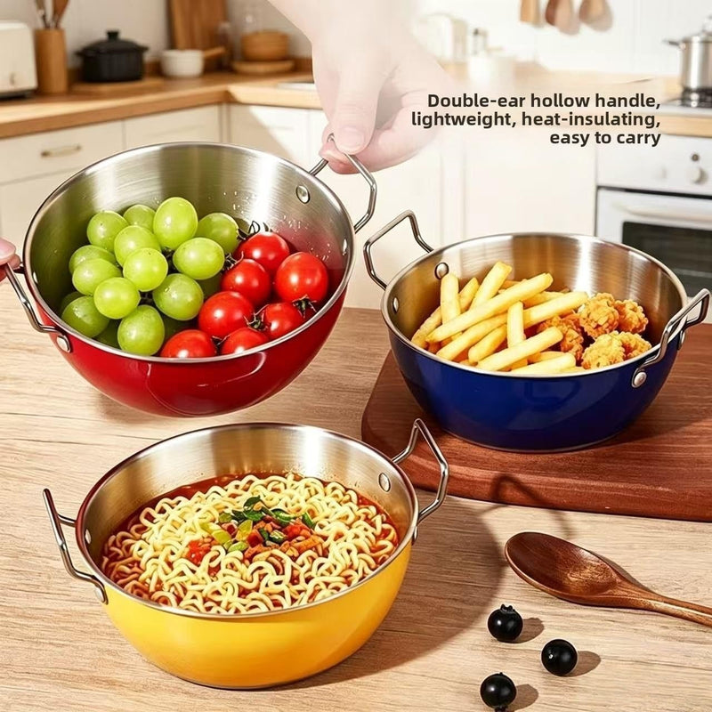 Colorful Steel Bowl Set