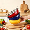Colorful Steel Bowl Set