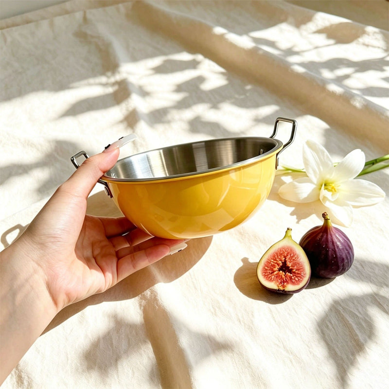 Colorful Steel Bowl Set