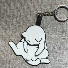 Cat Play Balls Keychain