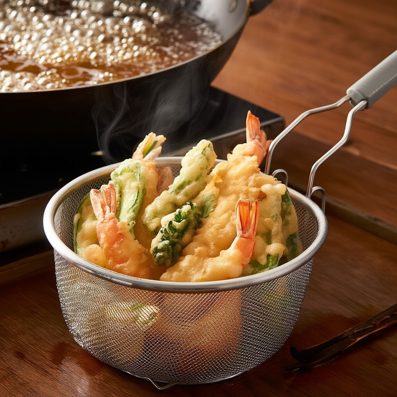 Steel Mesh Strainer Basket