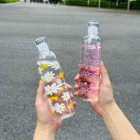 Pretty Glass Bottle