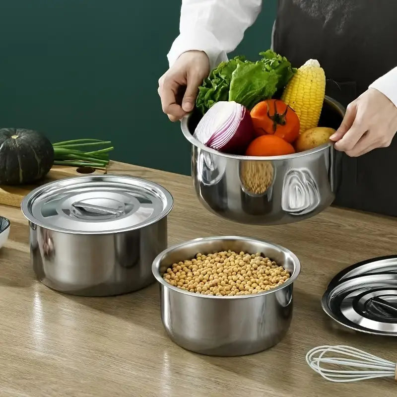 Urban Stainless Steel Containers – Airtight Lid Seal