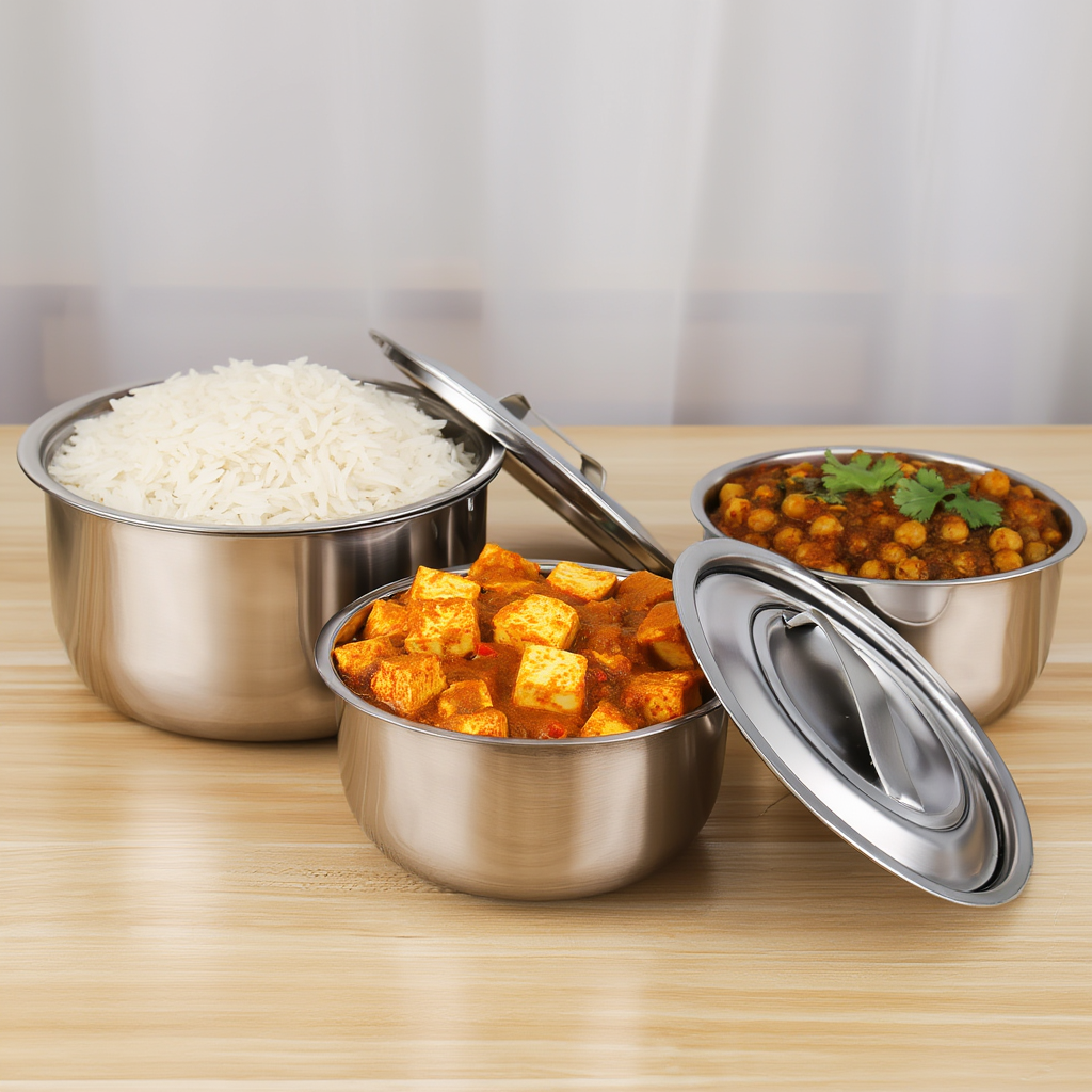 Urban Stainless Steel Containers – Multi-Food Storage