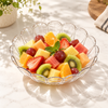 Clear Petal Fruit Bowl