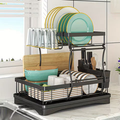 Multi-Layer Dish Drainer