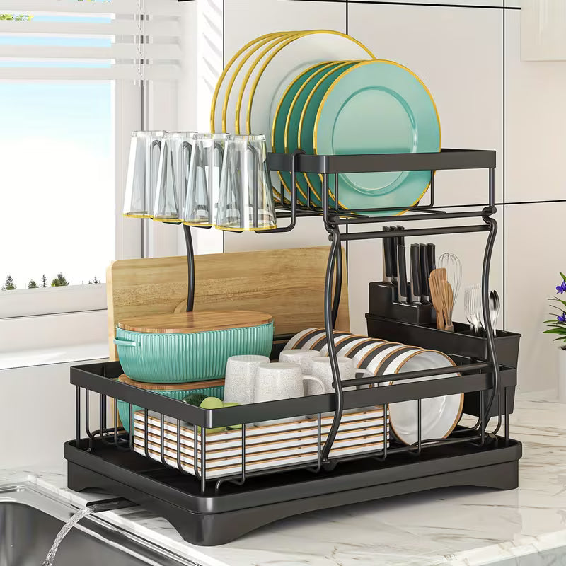 Multi-Layer Dish Drainer