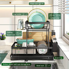 Multi-Layer Dish Drainer