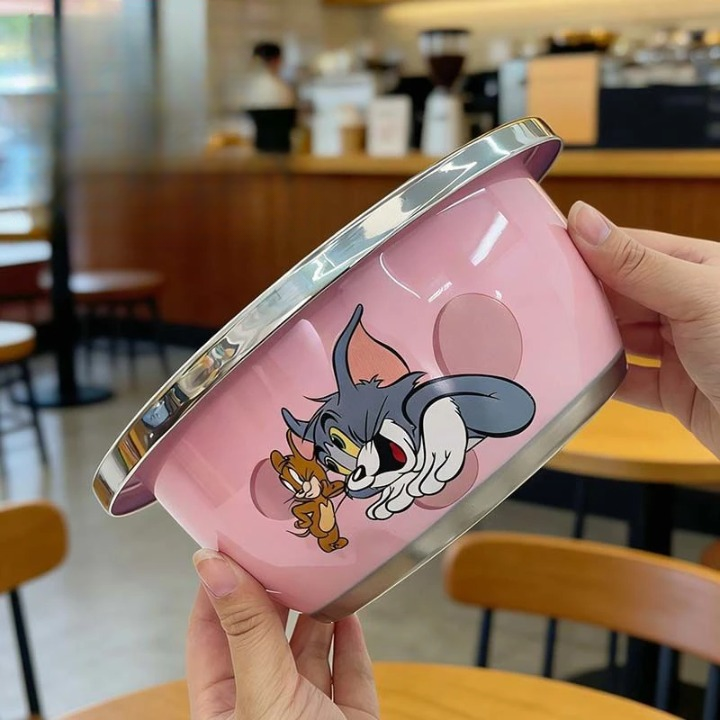 Tom & Jerry Mixing Bowl – 2-in-1 Mixing &amp; Strainer Bowl