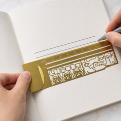 Drawing straight lines with the Kitty Sketch Ruler