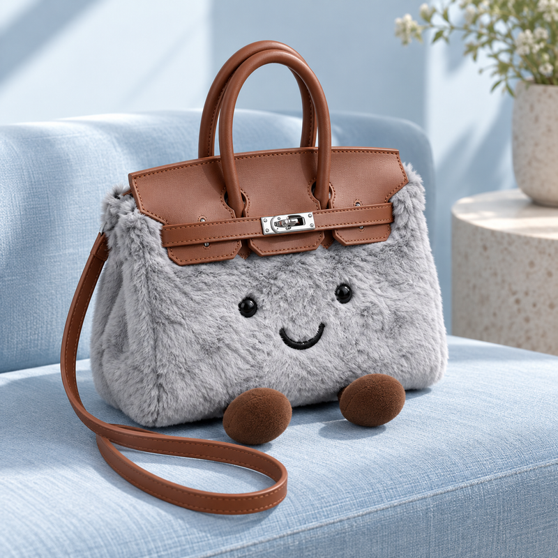 Lil Birkin Handbag — 04 grey
