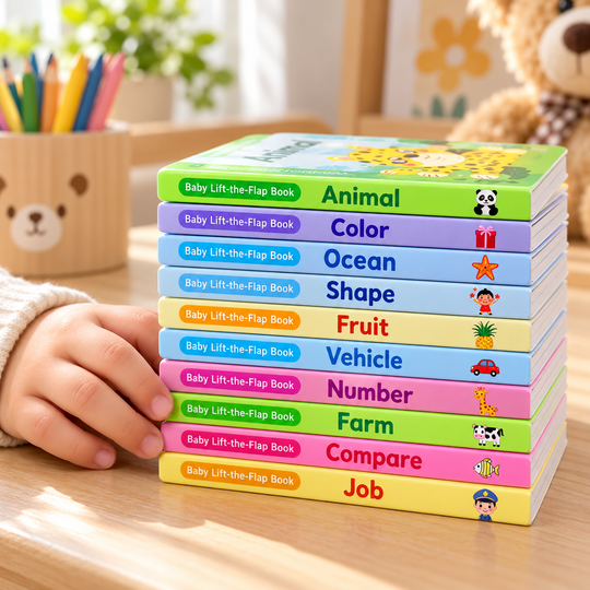 Complete Mini Learning Book Set arranged in a compact stack