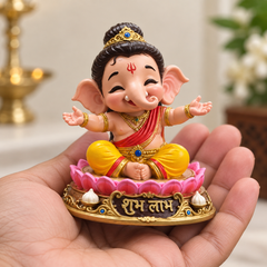 Little Ganesha Idol — palm-sized scale