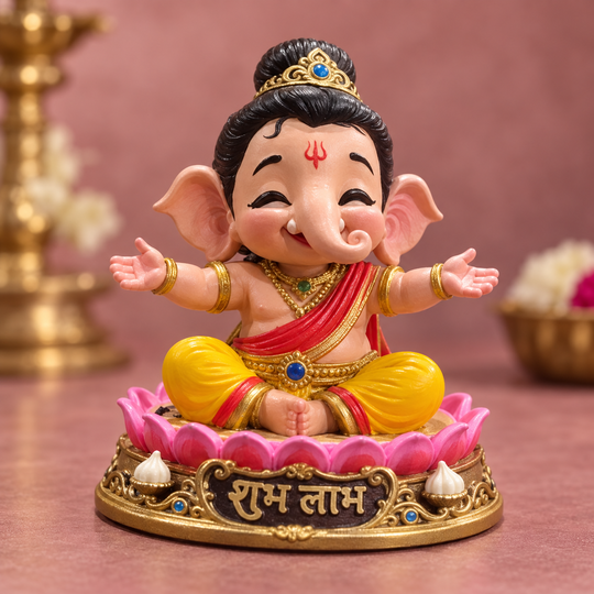 Little Ganesha Idol — decorative details
