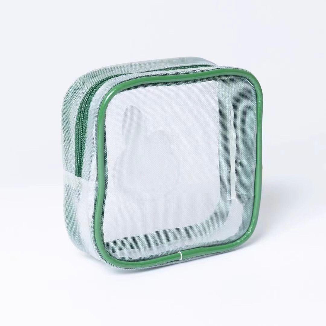 Mesh Zipper Mini Pouch