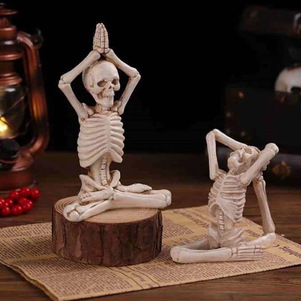 Yoga Skeletons Figures – Space-smart design