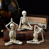Yoga Skeletons Figures