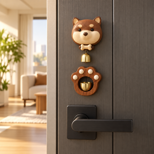 PawBell Magnetic Door Chime - entryway view
