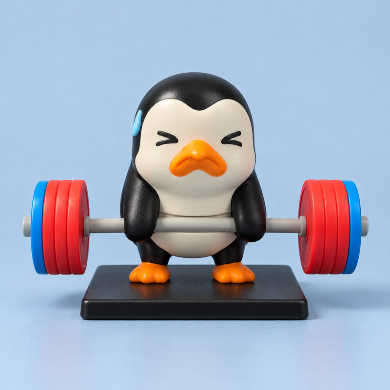 Penguin Powerlift Desk Toy — 03 character png