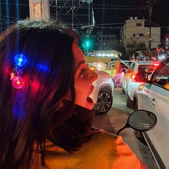 LED Light Hair Clips