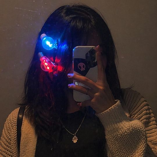 LED Light Hair Clips
