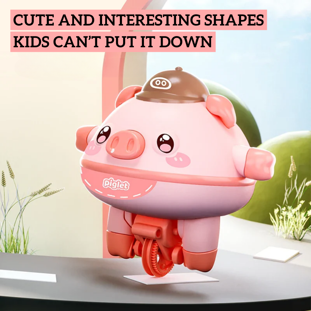 Pig Tightrope Walking Toy