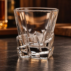 Sculpted Sip Glass — sculpted detail