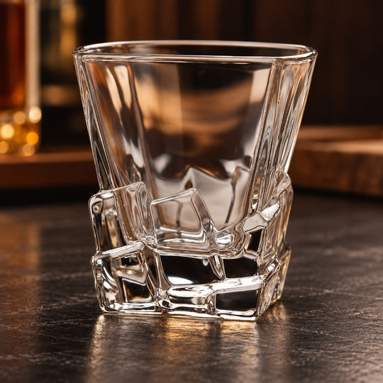 Sculpted Sip Glass — sculpted detail