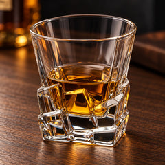 Sculpted Sip Glass — open rim