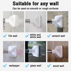 Drill-Free Adjustable Hanging Rod