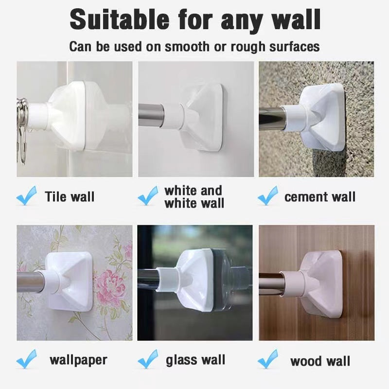 Drill-Free Adjustable Hanging Rod