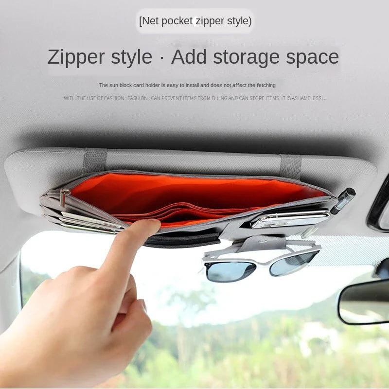 Car Sun Visor Organizer – Premium Quality Material