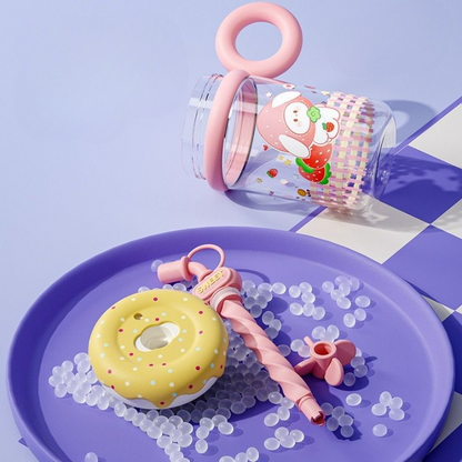 Cute Tumbler with Spiral Mixer