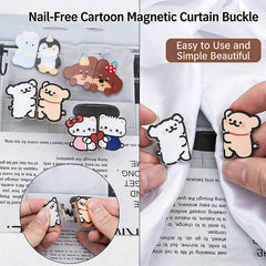 Cartoon Magnetic Curtain Clips