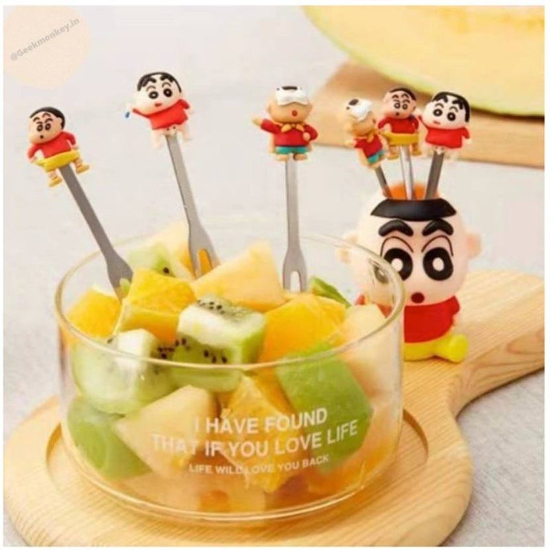 Shinchan Fork Set