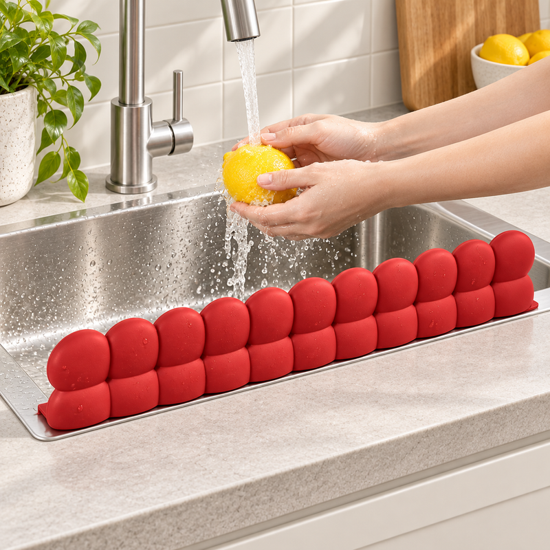 Sink Splash Guard — produce washing