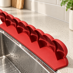 Sink Splash Guard — rear construction