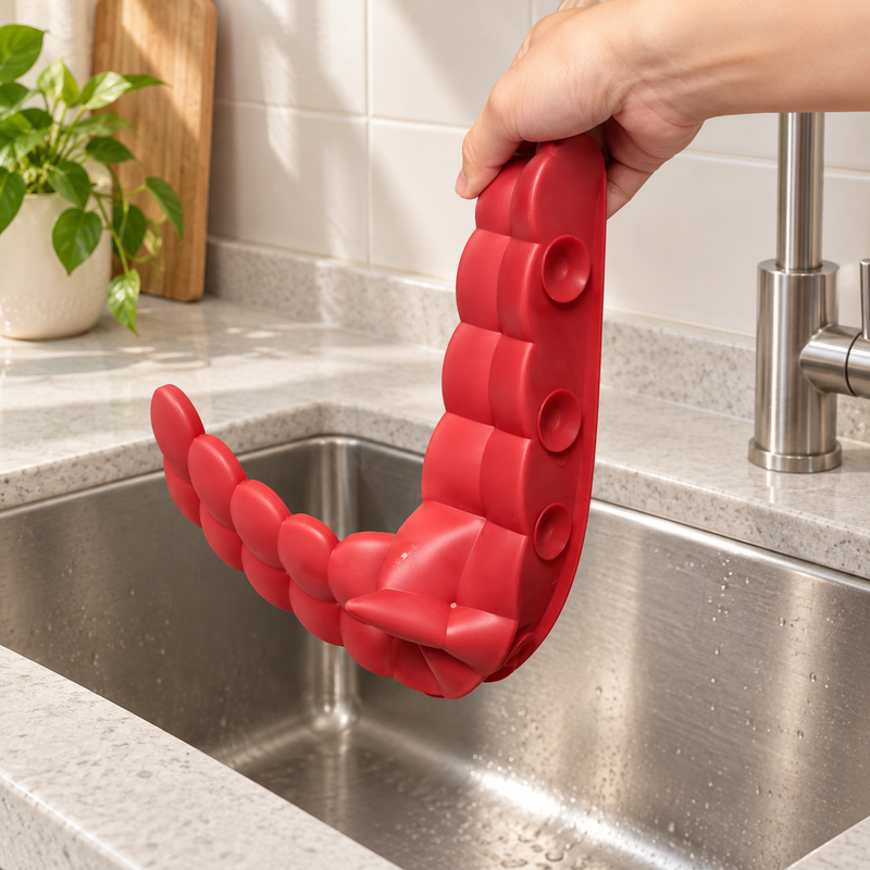 Sink Splash Guard — flexible base