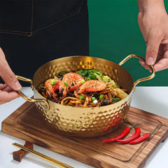 Hammered Cooking Pot with Lid