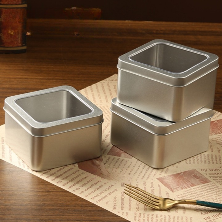 Square Storage Container With Lid