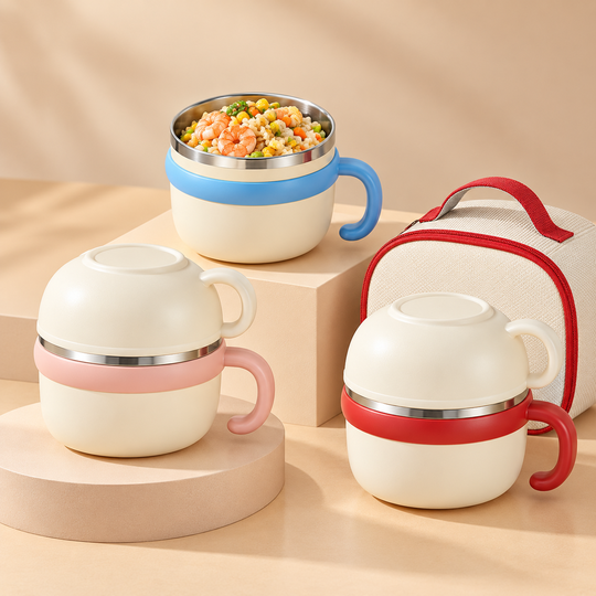 Two-Tier Comfort Lunch Bowl colour options