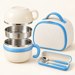 Two-Tier Comfort Lunch Bowl component overview